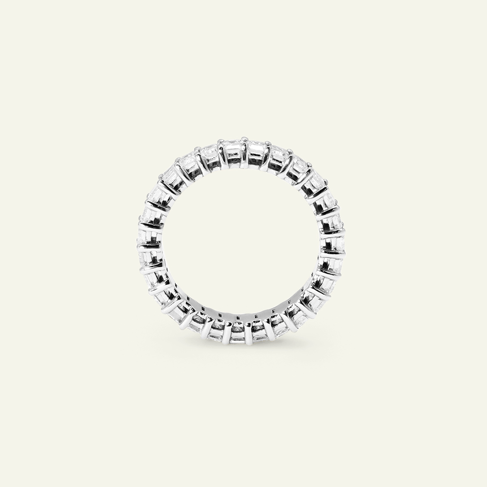 Eternity Ring - Emerald Cut