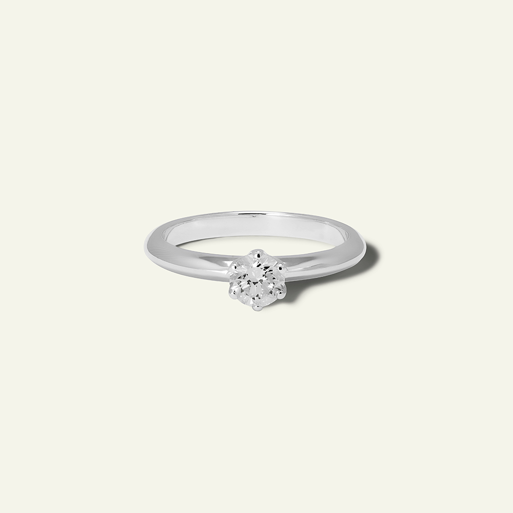 1-carat Classic Solitaire Ring