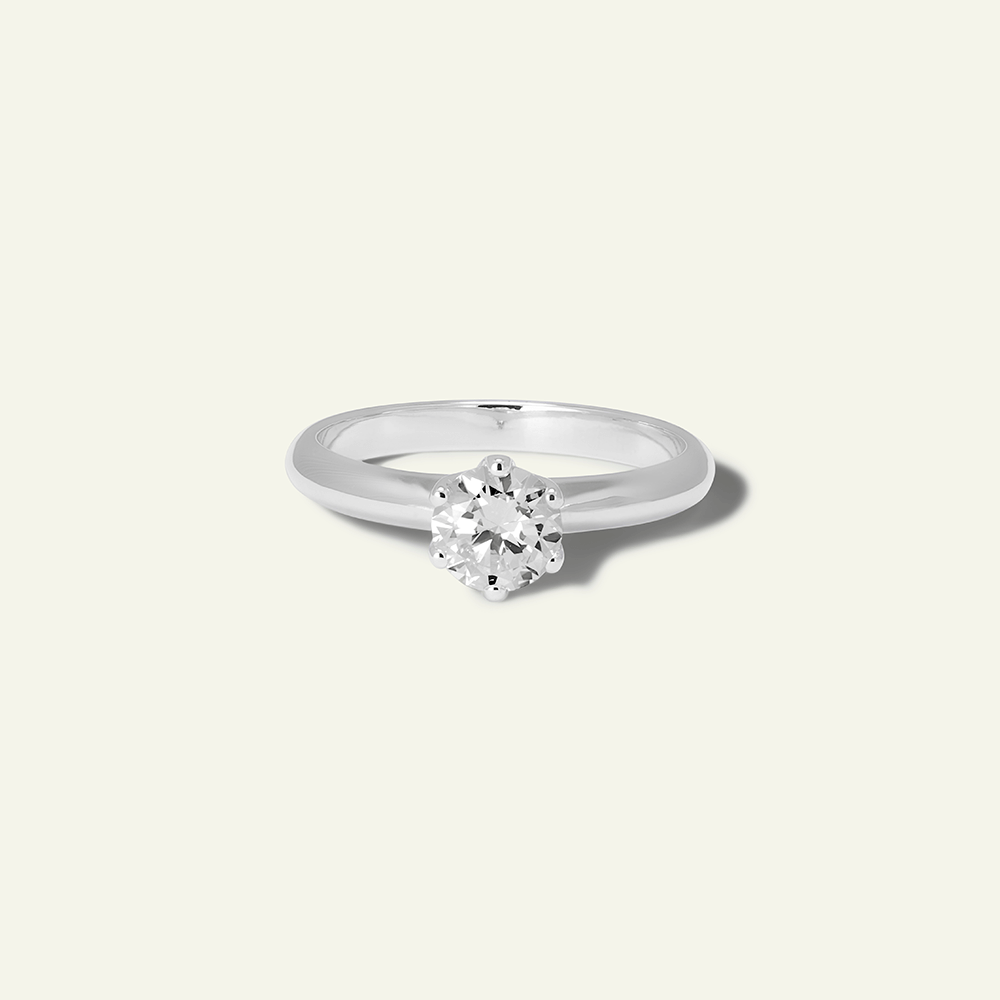 1-carat Classic Solitaire Ring