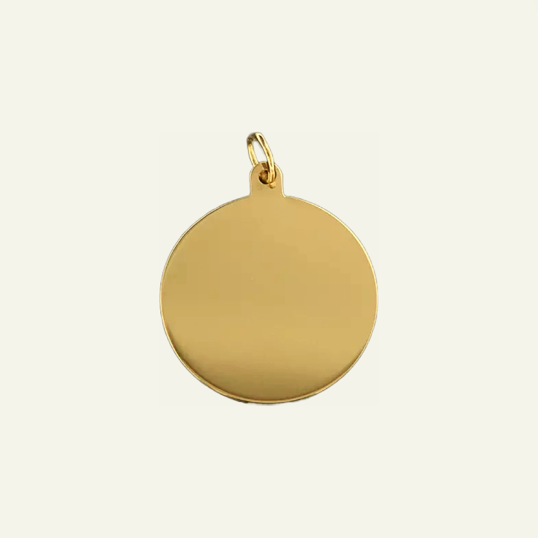 Gold Brick Pendant