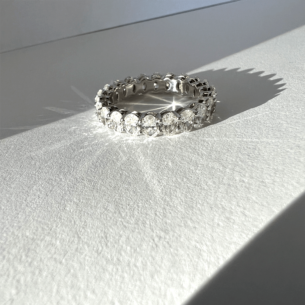 Eternity Ring - Oval Cut