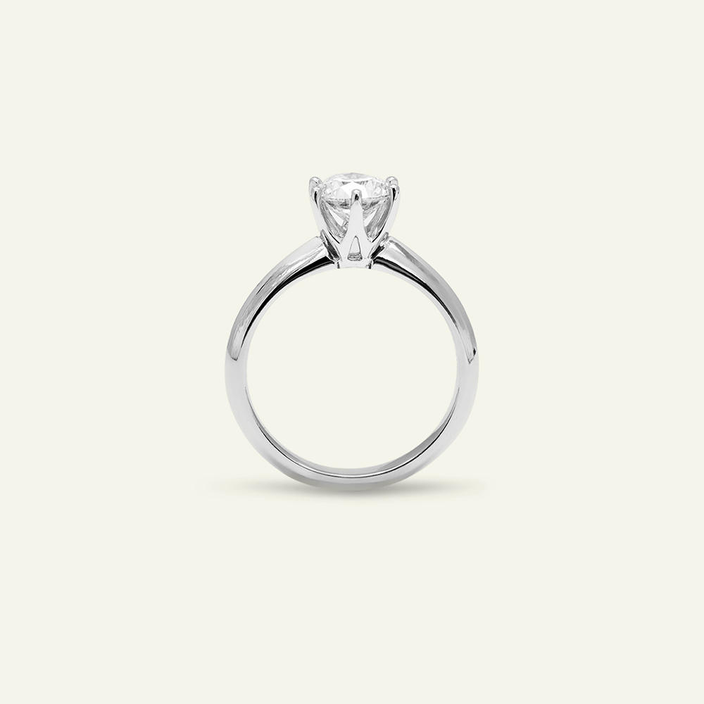 1-carat Classic Solitaire Ring